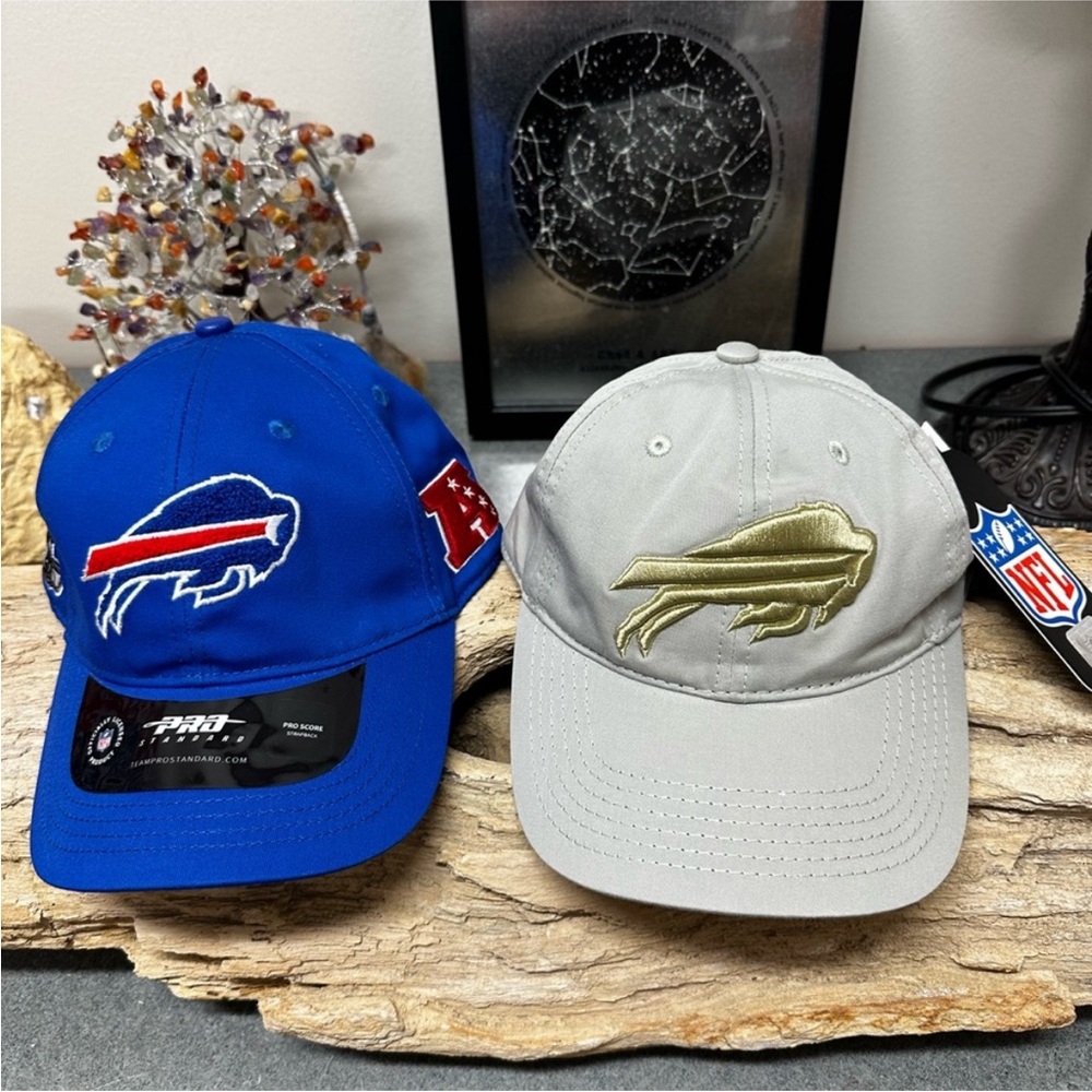 Buffalo Bills Blue and Moss baseball caps!